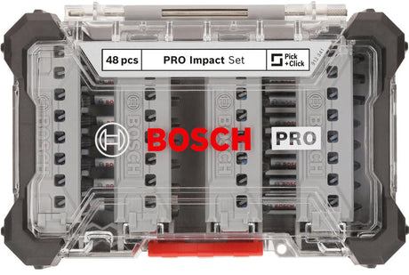 PRO Impact Schrauberbit Set, 48-tlg.