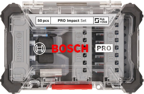 PRO Impact Schrauberbit Set, 50-tlg.
