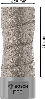 PRO Ceramic dry   Bohrkrone, M14, 20x35 mm, X-Lock