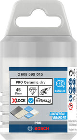 PRO Ceramic dry Trockenbohrkrone 45 x 35 mm, X-Lock