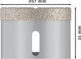 PRO Ceramic dry Trockenbohrkrone, 57 x 35 mm, X-Lock