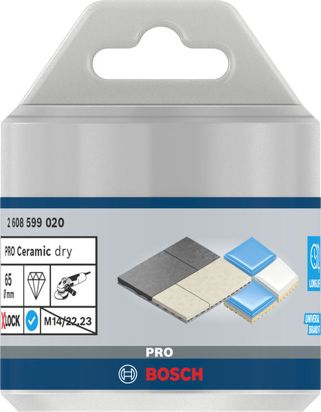 PRO Ceramic dry Trockenbohrkrone, 65 x 35 mm, X-Lock