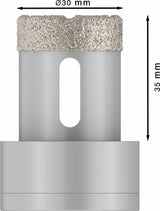 PRO Ceramic dry Trockenbohrkrone, 30 x 35 mm, X-Lock