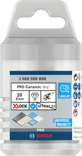 PRO Ceramic dry   Bohrkrone, M14, 20x35 mm, X-Lock