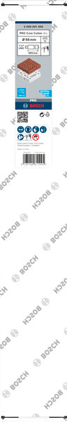 PRO Trockenbohrkrone, 68 x 400 mm, 1 1/4-Zoll UNC