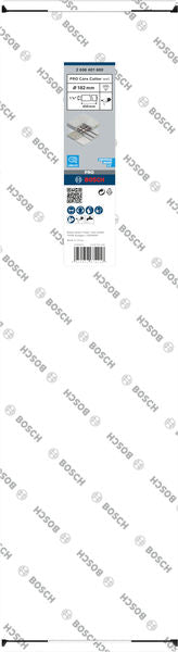 PRO Nassbohrkrone, 182 x 450 mm, 1 1/4" UNC