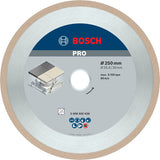 PRO Ceramic Diamanttrennscheibe, 250 x 30/25,4 mm