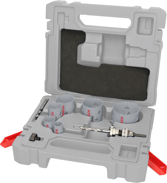 PRO Multi Material Lochsäge Q-Lock Halter-Set, 10-tlg.