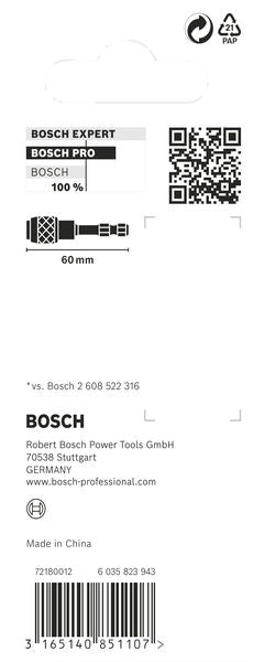 PRO Quick Change Bit Holder Impact, 60 mm
