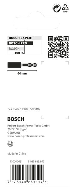 PRO Standard Bit Holder Impact, 60 mm
