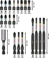 PRO Impact Schrauberbit Set, 20-tlg.