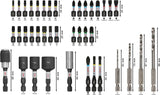 PRO Impact Schrauberbits und Holzbohrer Set, 40-tlg.