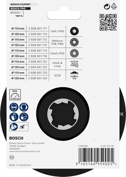 PRO Stützteller, 115 mm, SCM