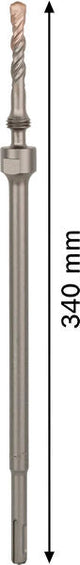PRO SDS plus Adapter, einteilig, 340 mm, M16