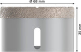 PRO Ceramic dry Trockenbohrkrone, 68 x 35 mm, X-Lock