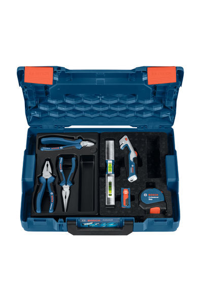 Combo Kit Set mit Zangen und verschiedenen Handwerkzeugen, 16-tlg.