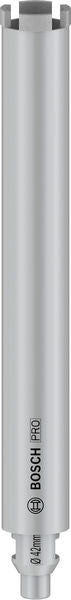 PRO Nassbohrkrone, 42 x 400 mm, G 1/2 Zoll