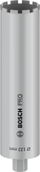 PRO Nassbohrkrone, 122 x 450 mm, G 1 1/4 Zoll UNC