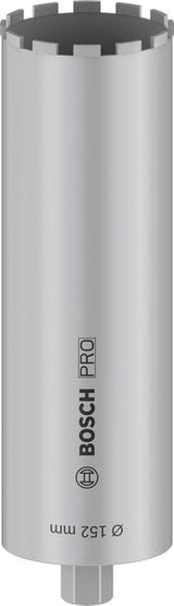 PRO Nassbohrkrone, 152 x 450 mm, G 1 1/4 Zoll UNC