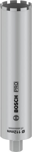 PRO Nassbohrkrone, 112 x 450 mm, 1 1/4" UNC