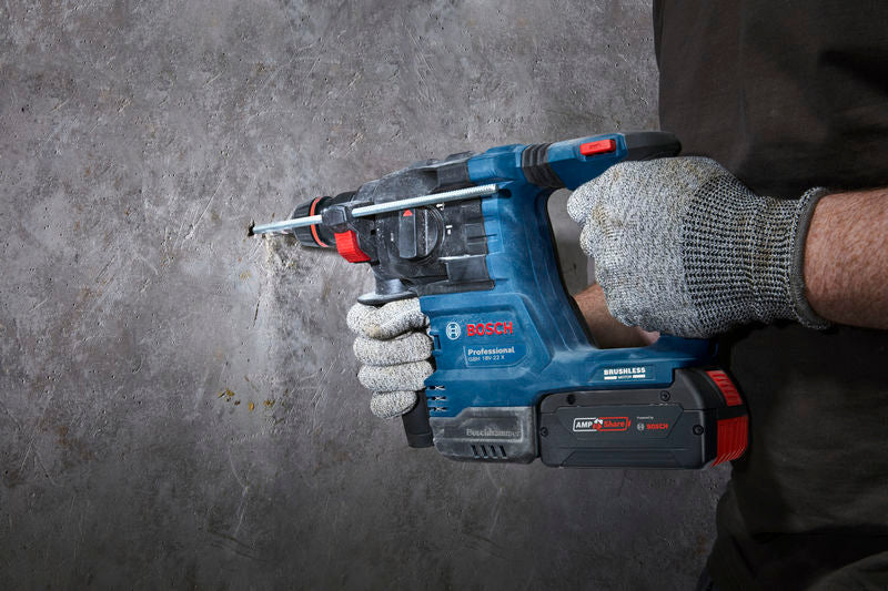 Akku-Bohrhammer mit ONECHUCK GBH 18V-22 X