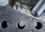 PRO Nassbohrkrone, 182 x 450 mm, 1 1/4" UNC