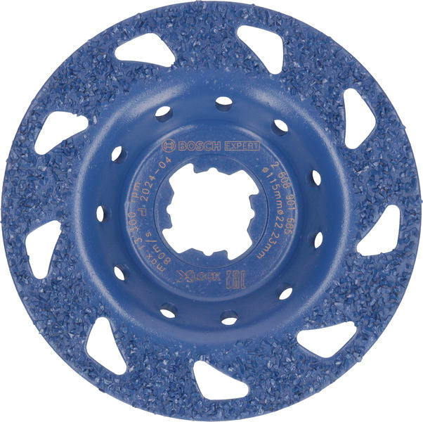 EXPERT Multi Material Carbide-Topfscheibe med., flach, X-LOCK, 115 mm, 22,23 mm