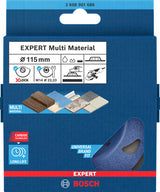 EXPERT Multi Material Carbide-Topfscheibe fein, flach, X-LOCK, 115 mm, 22,23 mm