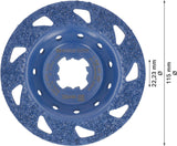 EXPERT Multi Material Carbide-Topfscheibe med., schräg, X-LOCK, 115 mm, 22,23 mm