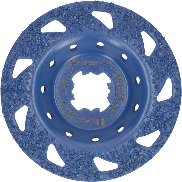 EXPERT Multi Material Carbide-Topfscheibe med., schräg, X-LOCK, 115 mm, 22,23 mm