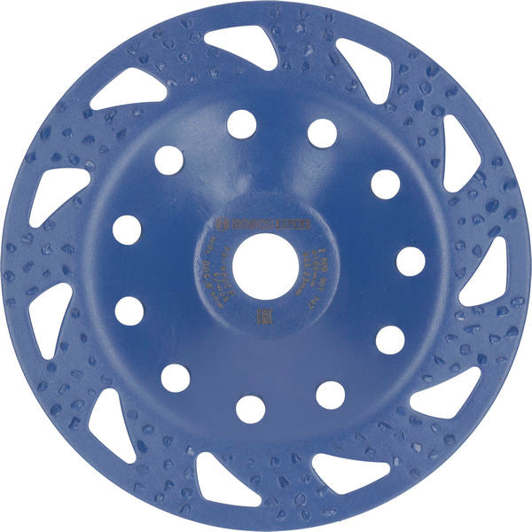 EXPERT Multi Material Carbide-Topfscheibe grob, flach, 180 mm, 22,23 mm