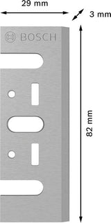 PRO Hobelmesser, 82 x 29 x 3 mm, 2 Stk