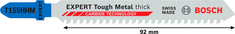 EXPERT Tough Metal thick T155HHM Stichsägeblatt, 3 Stk.