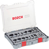PRO Fasenfräser Set, 8 mm Schaft, 15-tlg