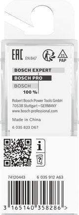PRO Hohlkehlfräser + Zapfen, 8 x 8 x 40 mm