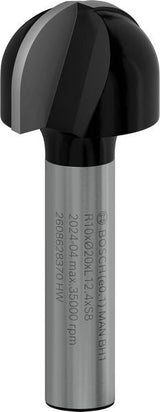 PRO Hohlkehlfräser + Zapfen, 8 x 20 x 46 mm