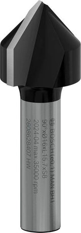 PRO Falzfräser, 6,35 x 25,4 x 54 mm