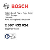 Faltenfilter, Filteroberfläche 3000 cm ², 139 x 185 mm, Zubehör für GAS 15 L