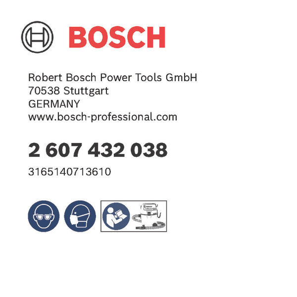 Vliesfilterbeutel für GAS 55 M AFC Professional