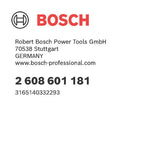 Schleifplatte für Bosch-Dreieckschleifer, PSM 160 A, PSM 160 AE, Ventaro