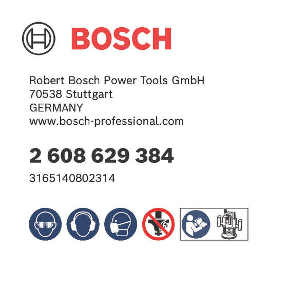 Bündigfräser Expert for Wood Laminate, 12 mm, D1 12,7 mm, L 50,8 mm, G 106,8 mm
