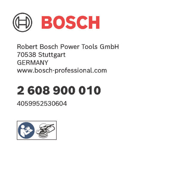 EXPERT Multi-Loch-Schleifteller für Bosch, 150 mm, mittel