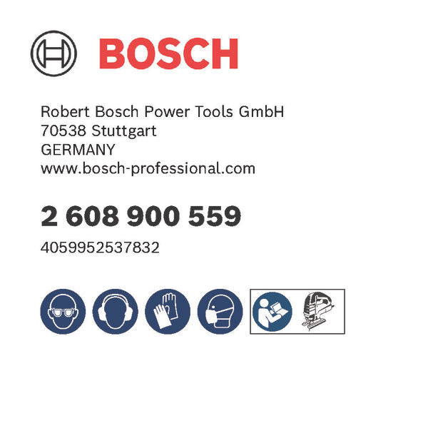 EXPERT ‘Wood 2-side clean‘ Stichsägeblatt-Set, 3-tlg., T308B/BO
