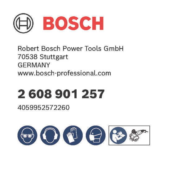 EXPERT N470 Schleifhülse für Satinierer, 100 x 290 mm, 90 mm, grob, 10 Stk.