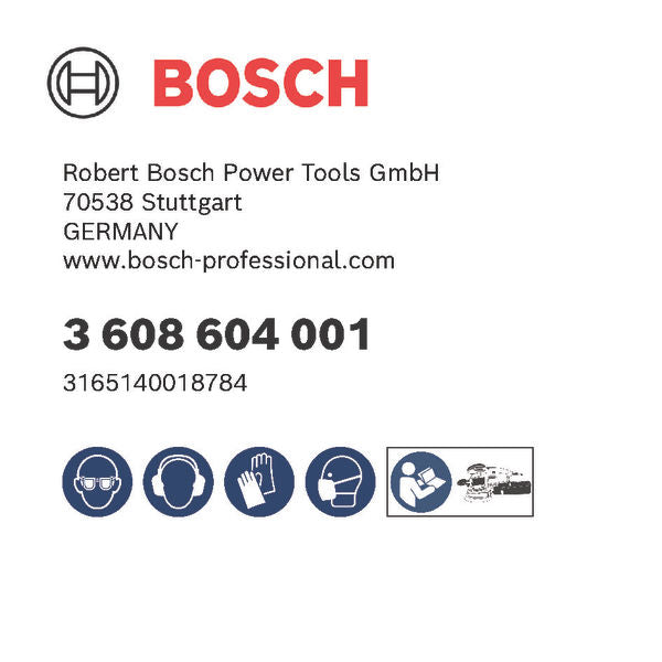 Polierfilz für Exzenterschleifer, weich, Klett, 160 mm, 2er-Pack