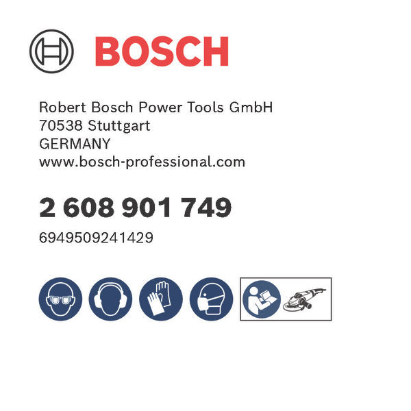 EXPERT Multi Material Carbide-Topfscheibe grob, angeschrägt, 180 mm, 22,23 mm