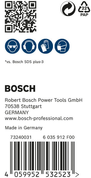 EXPERT SDS plus-7X Hammerbohrer, 5 x 100 x 165 mm, 30-tlg