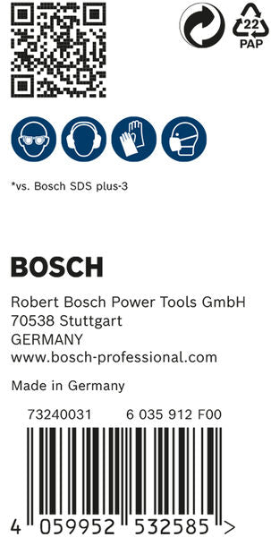 EXPERT SDS plus-7X Hammerbohrer, 8 x 200 x 265 mm, 30-tlg