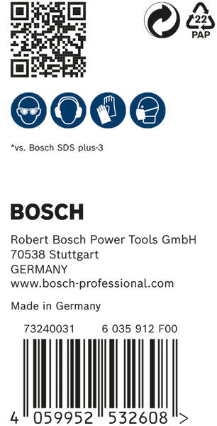 EXPERT SDS plus-7X Hammerbohrer, 10 x 150 x 215 mm, 30-tlg