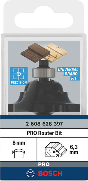 PRO Profilfräser, 8 x 42,9 x 60 mm